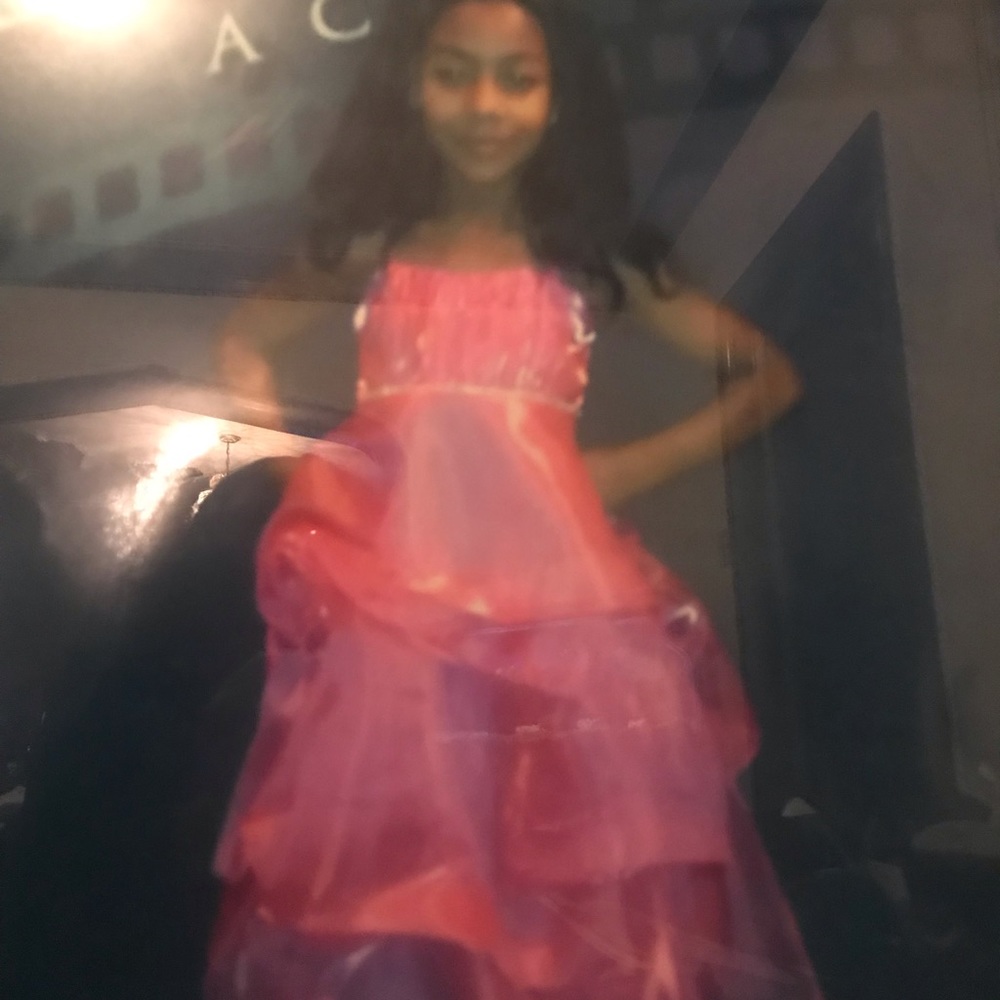 Pink dress